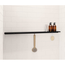 Maax 107654-000-340-000 - Manhattan 45 in. Long Shelf in Matte Black