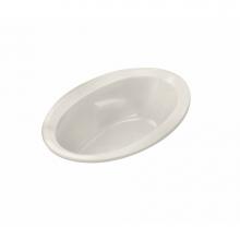 Maax 100021-103-007 - Twilight 59.75 in. x 41.5 in. Drop-in Bathtub with Aeroeffect System End Drain in Biscuit