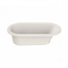 Maax 102788-055-007 - Aigo 72 x 36 Acrylic Undermount End Drain Aerofeel Bathtub in Biscuit