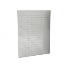 Maax 103412-301-500 - Utile 60 in. x 1.125 in. x 80 in. Direct to Stud Back Wall in Soft Grey