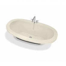 Maax 105515-103-004 - Serenade 66 in. x 36 in. Drop-in Bathtub with Aeroeffect System Center Drain in Bone