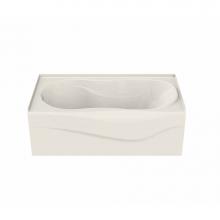 Maax 105726-R-107-007 - Murmur A 59.875 in. x 33.375 in. Alcove Bathtub with Hydrosens System Right Drain in Biscuit
