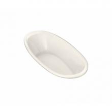 Maax 106167-103-007 - Saturna 6036 Acrylic Drop-in Center Drain Aeroeffect Bathtub in Biscuit