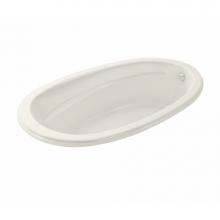 Maax 106169-103-007 - Talma 7242 Acrylic Drop-in End Drain Aeroeffect Bathtub in Biscuit