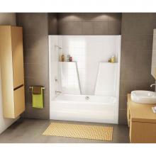Maax 140002-000-002 - BGT6034C 60 in. x 34 in. x 73.75 in. 1-piece Tub Shower with Center Drain in White