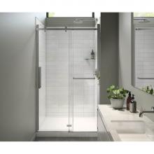 Maax 138954-900-084-000 - Halo Pro 44 1/2-47 x 78 3/4 in. 8 mm Sliding Shower Door with Towel Bar for Alcove Installation wi