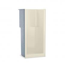 Maax 140089-000-004 - SS42 42 in. x 34 in. x 72 in. 1-piece Shower with No Seat, Center Drain in Bone
