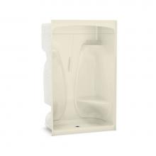 Maax 141053-R-000-004 - ACSHRSDM/LSDM/NSDM-48 48 in. x 33.25 in. x 88 in. 1-piece Shower with Right Seat, Center Drain in