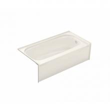 Maax 145008-R-003-007 - TOF-3060 59.75 in. x 29.875 in. Alcove Bathtub with Whirlpool System Right Drain in Biscuit