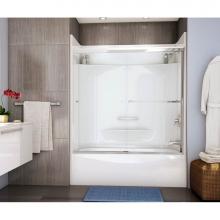 Maax 145015-R-003-002 - TOF-3260 AFR 59.75 in. x 33 in. Alcove Bathtub with Whirlpool System Right Drain in White