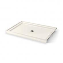 Maax 420036-501-007 - B3 Base 6042 Square Drain Alcove Installation Biscuit
