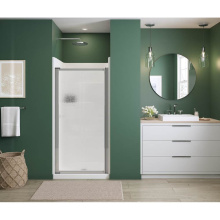 Maax 136733-970-084-000 - Polar Pivot 33-34.75 x 64.5 in. Pivot Shower Door for Alcove Installation with Raindrop glass in C