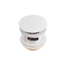 Maax 10037678-002 - Bathtub Pop-Up Metal Drain in White