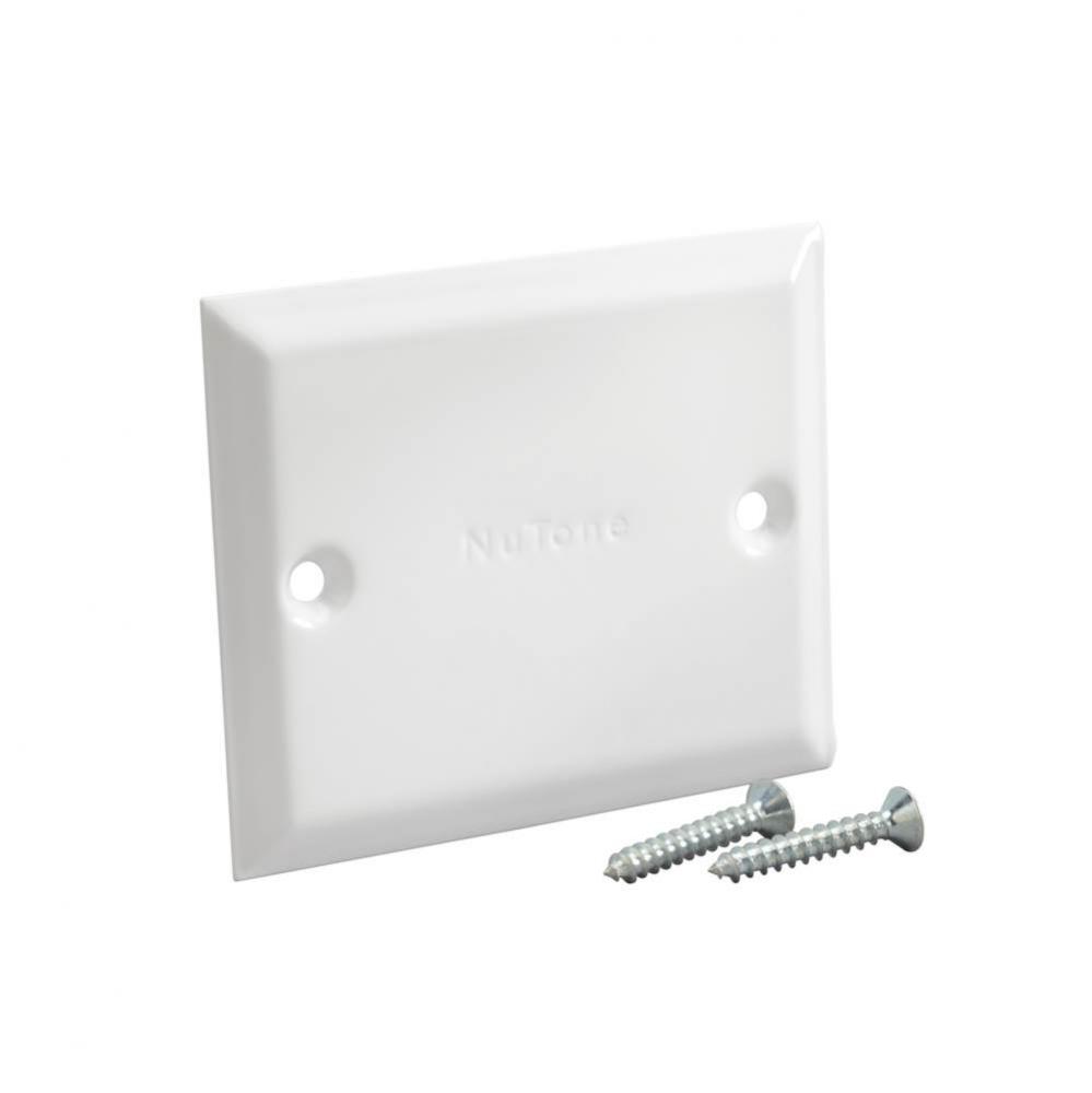 NuTone&#xae; Blank Cover Plate, White