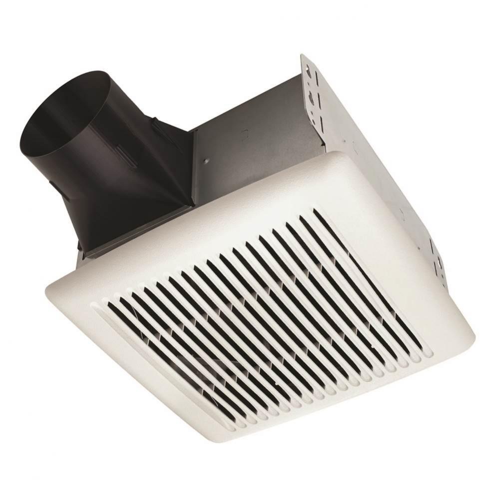 Flex Series 80 CFM Ceiling Roomside Installation Bathroom Exhaust Fan