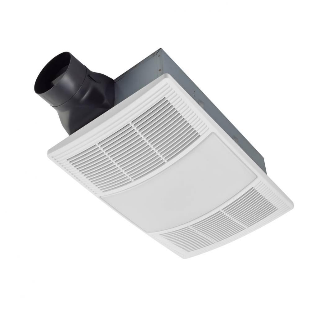 PowerHeat™ 110 CFM 2.0 Sones Heater Exhaust Fan with CCT LED Lighting
