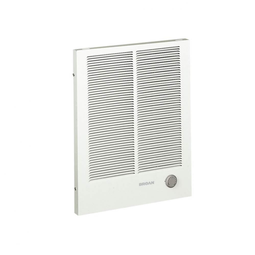 Wall Heater, High Capacity, White, 2000/4000 W 240 VAC, 1500/3000 W 208 VAC