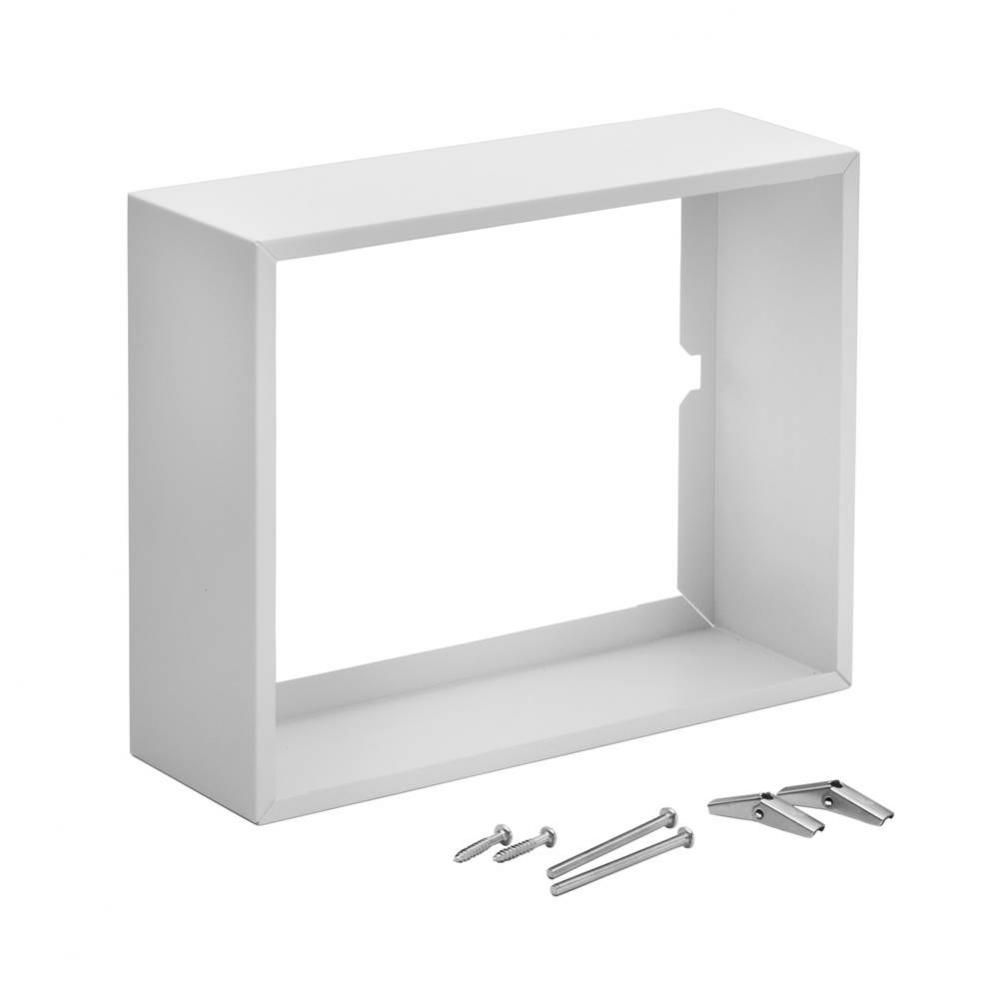Surface Mount Kit, White enameled steel, For Broan Comfort-Flo Wall Heaters