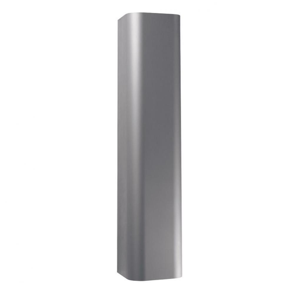 Ducted Flue Extension for 9&apos;&apos; to 10&apos;&apos; ceilings — Stainless Steel