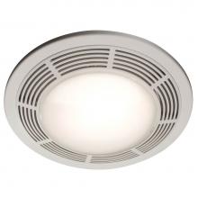 Broan Nutone 8664RP - White 100 CFM Ceiling Bathroom Exhaust Fan with Light
