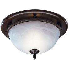 Broan Nutone 754RB - Decorative Oil-Rubbed Bronze Fan/Light, white alabaster glass, 70 CFM, 3.5 Sones, 1