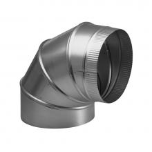 Broan Nutone 419 - 6'' Round Elbow Duct for Range Hoods and Bath Ventilation Fans