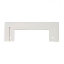 Broan Nutone CI376W - Trim Plate for CanSweep Automatic Inlet for Central Vacs, 10-9/16 x 4h (adjustable), in White