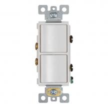 Broan Nutone P2RW - Broan-NuTone® 2-Function Rocker Switch Wall Control for Bathroom Exhaust Fan