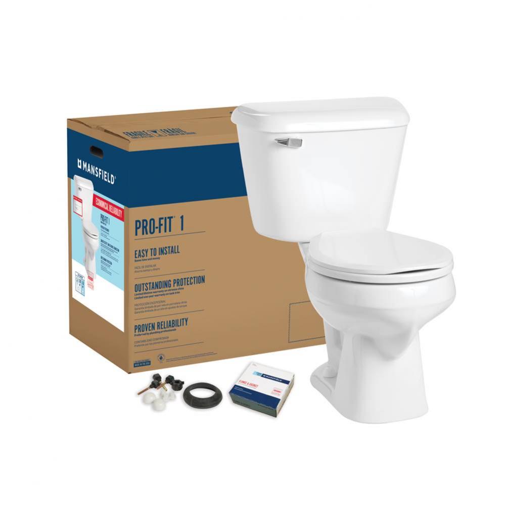 Pro-Fit 1 1.6 Round Complete Toilet Kit