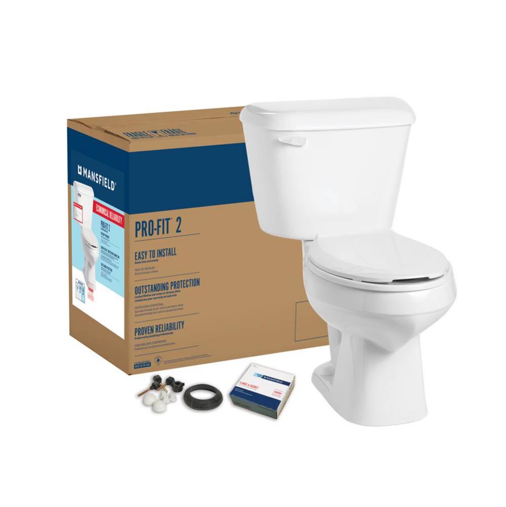 Pro-Fit 2 1.28 Elongated Complete Toilet Kit