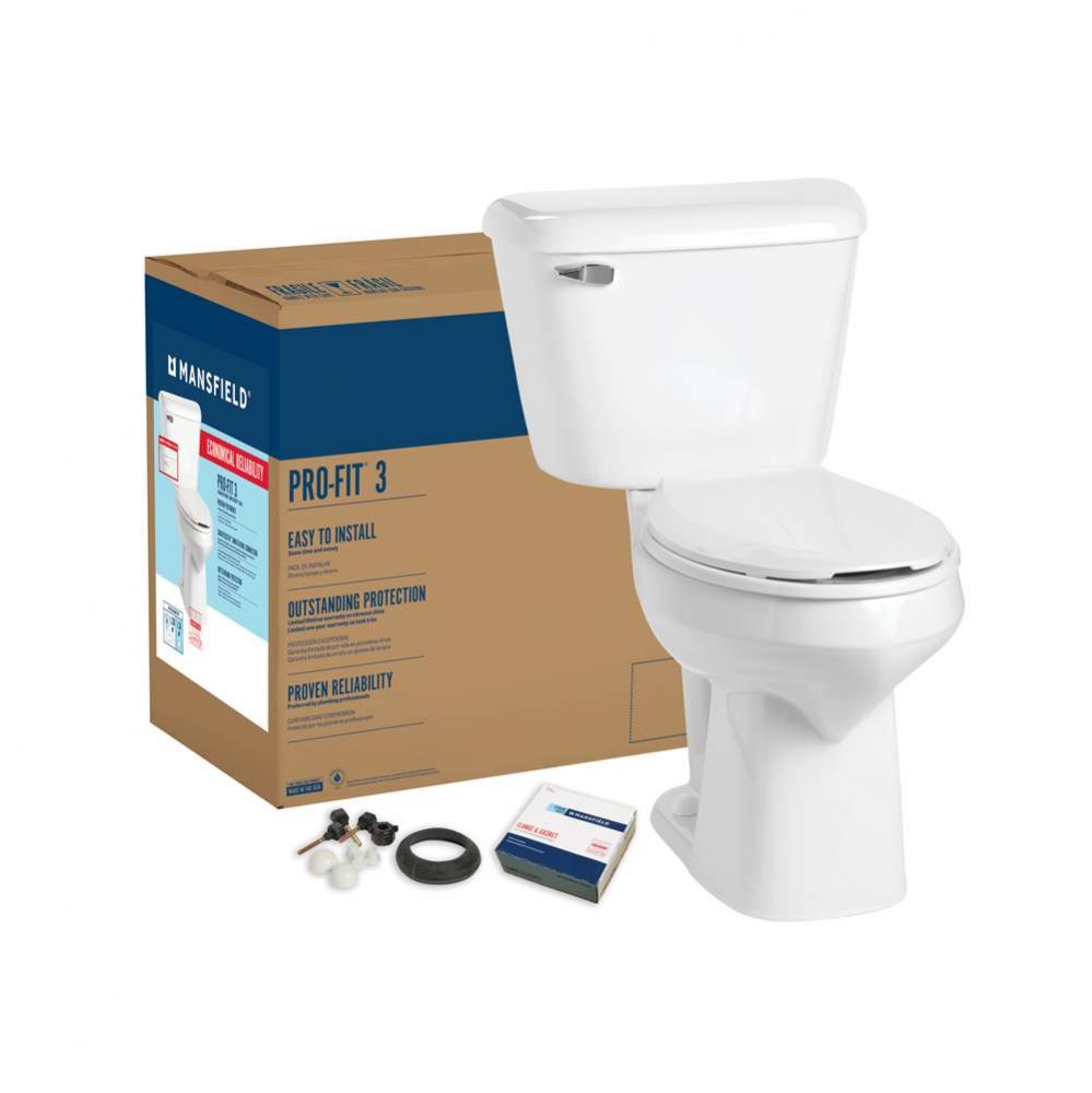 Pro-Fit 3 1.6 Elongated SmartHeight Complete Toilet Kit