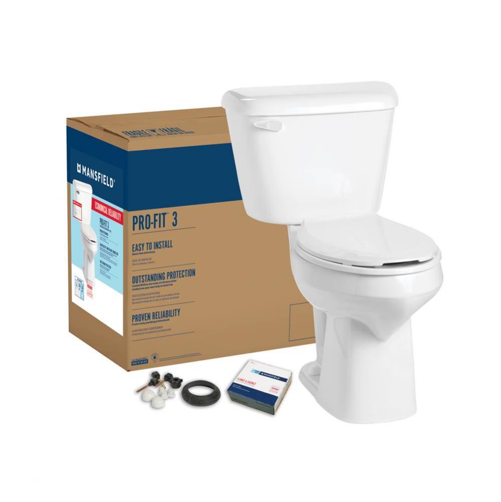 Pro-Fit 3 1.28 Elongated SmartHeight Complete Toilet Kit