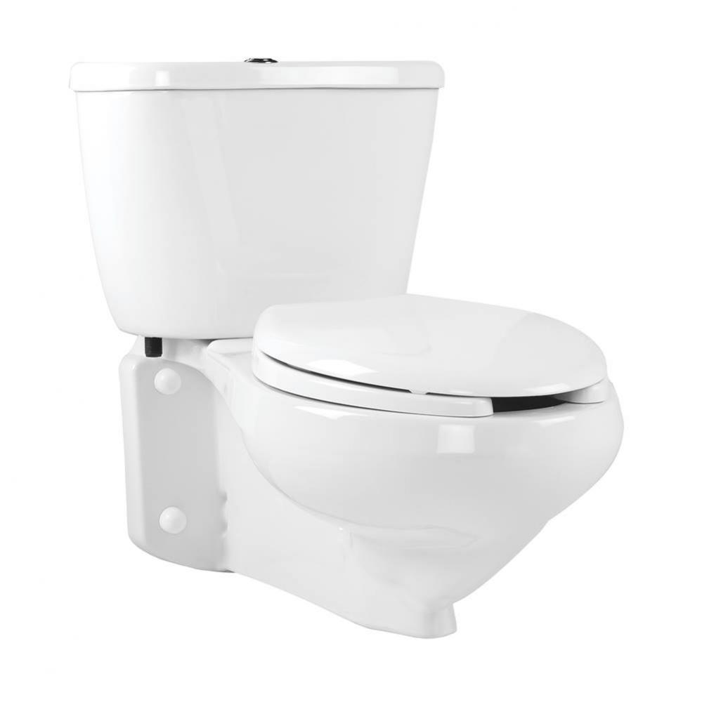 QuantumOne 1.0 Elongated Rear-Outlet Wall-Mount Toilet Combination