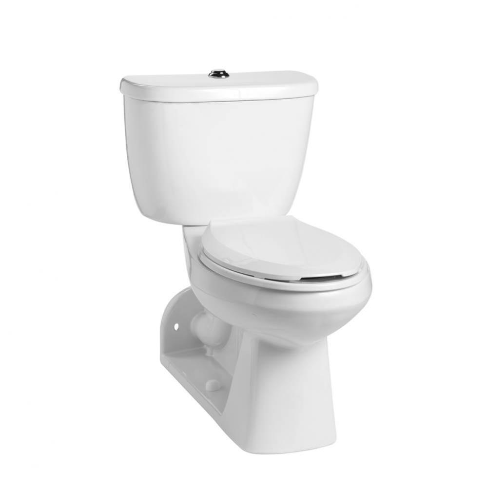 QuantumOne 1.0 Elongated SmartHeight Rear-Outlet Floor-Mount Toilet Combination