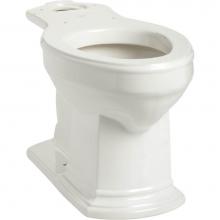 Mansfield Plumbing 411510000 - BOWL 4115 ADA WHT BARRETT 1.28