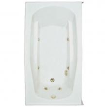 Mansfield Plumbing 6153A - 3260 TFS LH with access panel Pro-fit Whirlpool with access panel