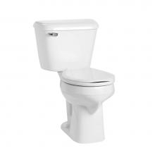 Mansfield Plumbing 117-125WHT - Alto 1.6 Round SmartHeight Toilet Combination