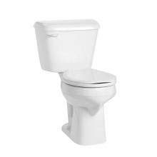 Mansfield Plumbing 117-190WHT - Alto 1.6 Round SmartHeight Toilet Combination