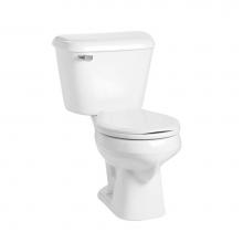 Mansfield Plumbing 130-3120WHT - Alto 1.28 Round Toilet Combination