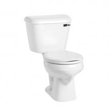 Mansfield Plumbing 131-160RHWHT - Alto 1.6 Round 10'' Rough-In Toilet Combination