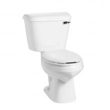 Mansfield Plumbing 138-160RHWHT - Alto 1.6 Elongated 10'' Rough-In Toilet Combination