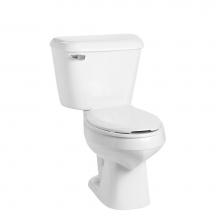 Mansfield Plumbing 138-160WHT - Alto 1.6 Elongated 10'' Rough-In Toilet Combination