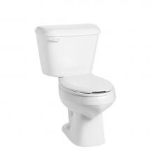 Mansfield Plumbing 138-173WHT - Alto 1.6 Elongated 10'' Rough-In Toilet Combination