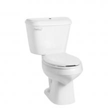 Mansfield Plumbing 138-3165WHT - Alto 1.28 Elongated 10'' Rough-In Toilet Combination