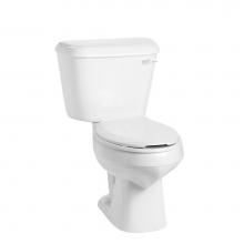 Mansfield Plumbing 138-3173RHWHT - Alto 1.28 Elongated 10'' Rough-In Toilet Combination