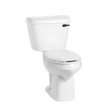 Mansfield Plumbing 139NS-160RHWHT - Alto 1.6 Elongated SmartHeight 10'' Rough-In Toilet Combination