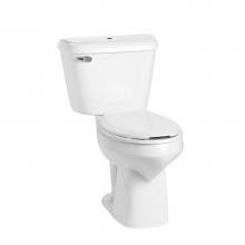 Mansfield Plumbing 139NS-165WHT - Alto 1.6 Elongated SmartHeight 10'' Rough-In Toilet Combination