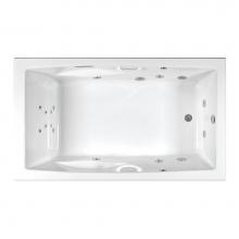 Mansfield Plumbing 506951 - Brentwood 3660 Swirl-Way Whirlpool Comfort