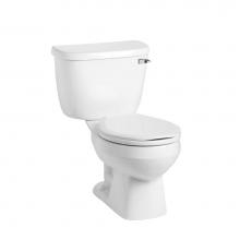 Mansfield Plumbing 146-153RHWHT - QuantumOne 1.0 Round Toilet Combination