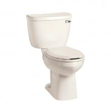 Mansfield Plumbing 148-123RHBIS - Quantum 1.6 Elongated SmartHeight Toilet Combination, Right-Hand Biscuit